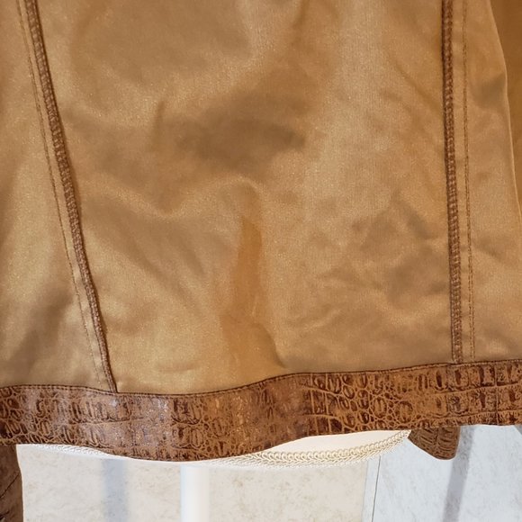Birch Hill Faux Alligator Jacket - M - EUC - Picture 10 of 13